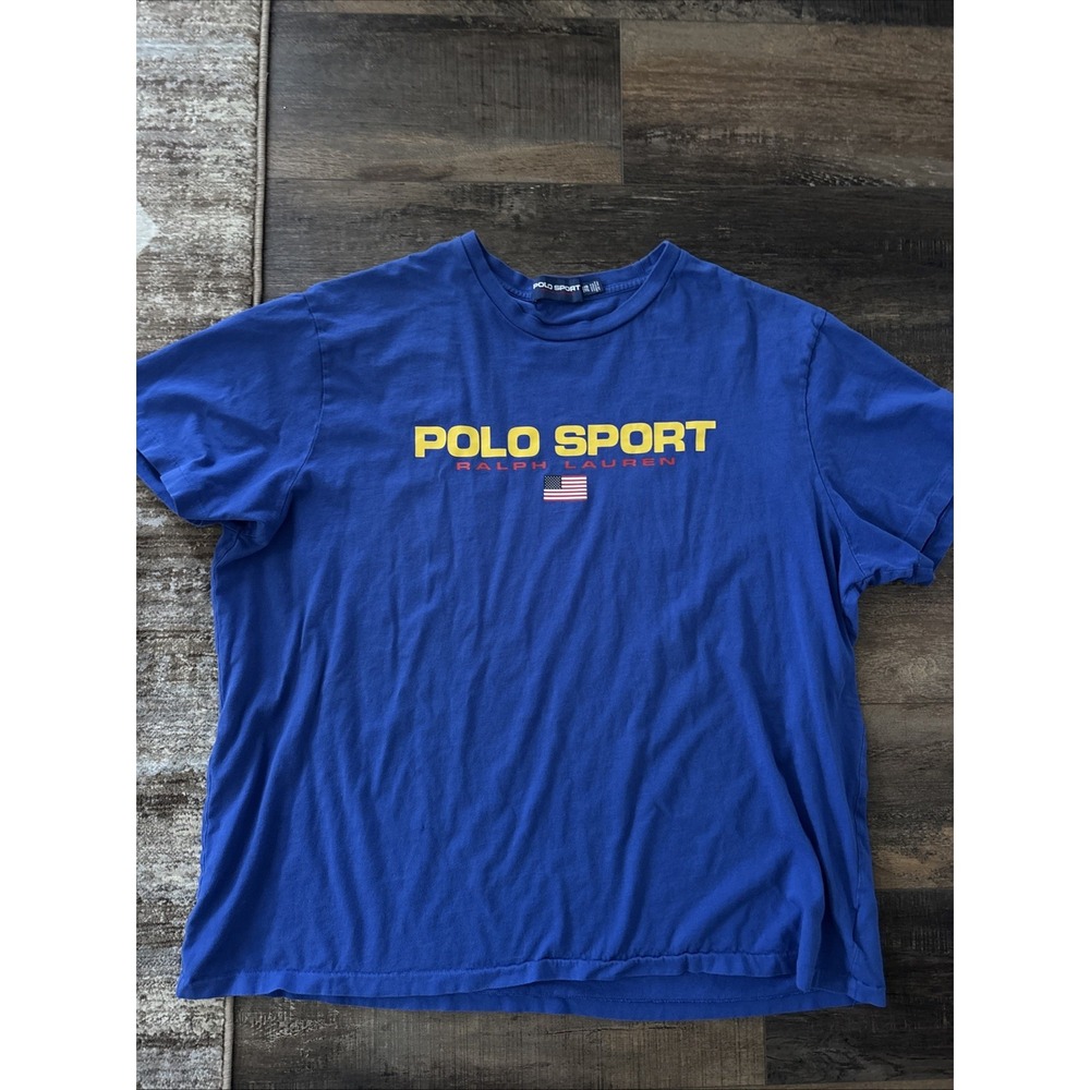 Polo Sport Ralph Lauren Logo Flag T-Shirt 2XB